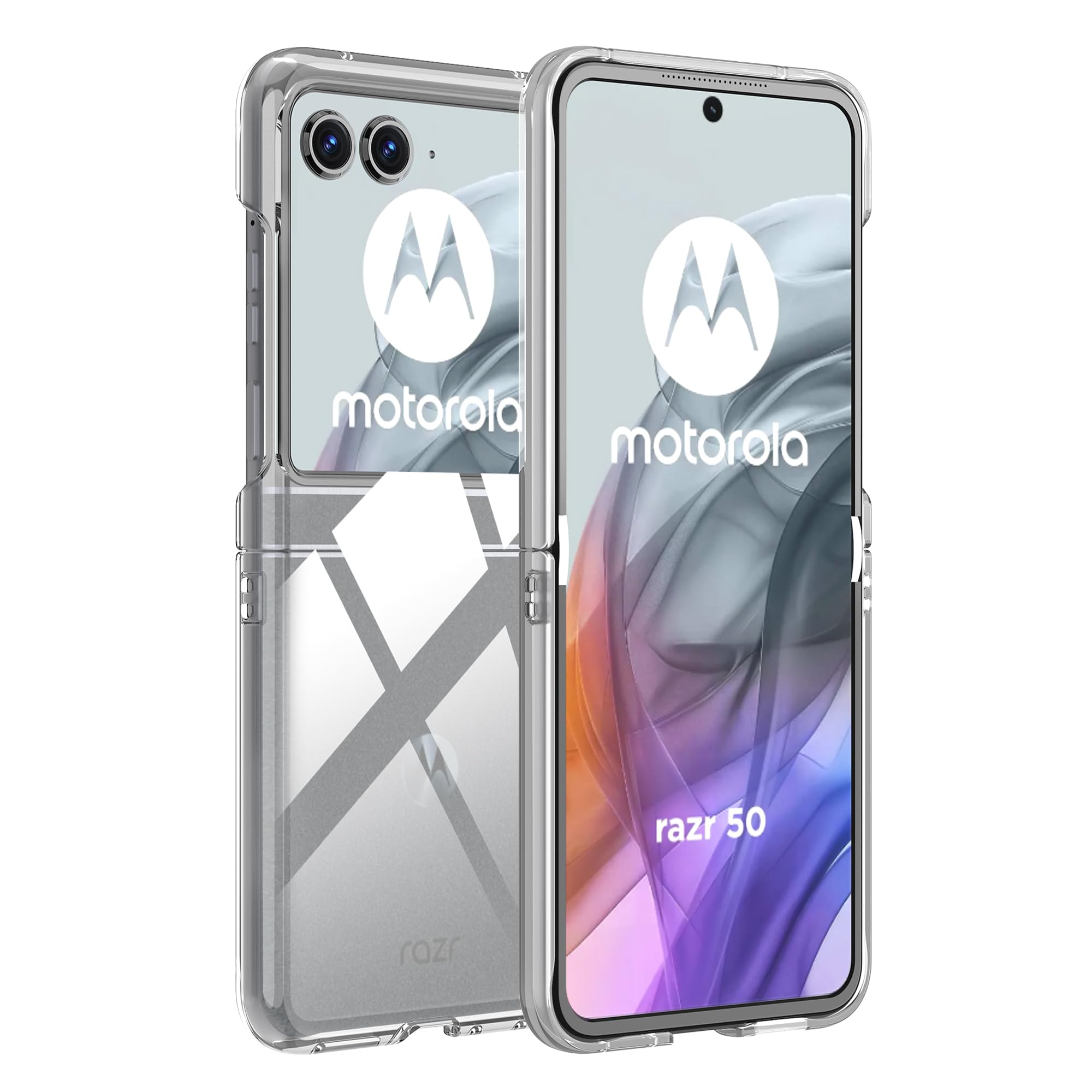 Custodia Tech21 EvoClear Series Per Motorola Razr (2023) - Trasparente - Foto 8