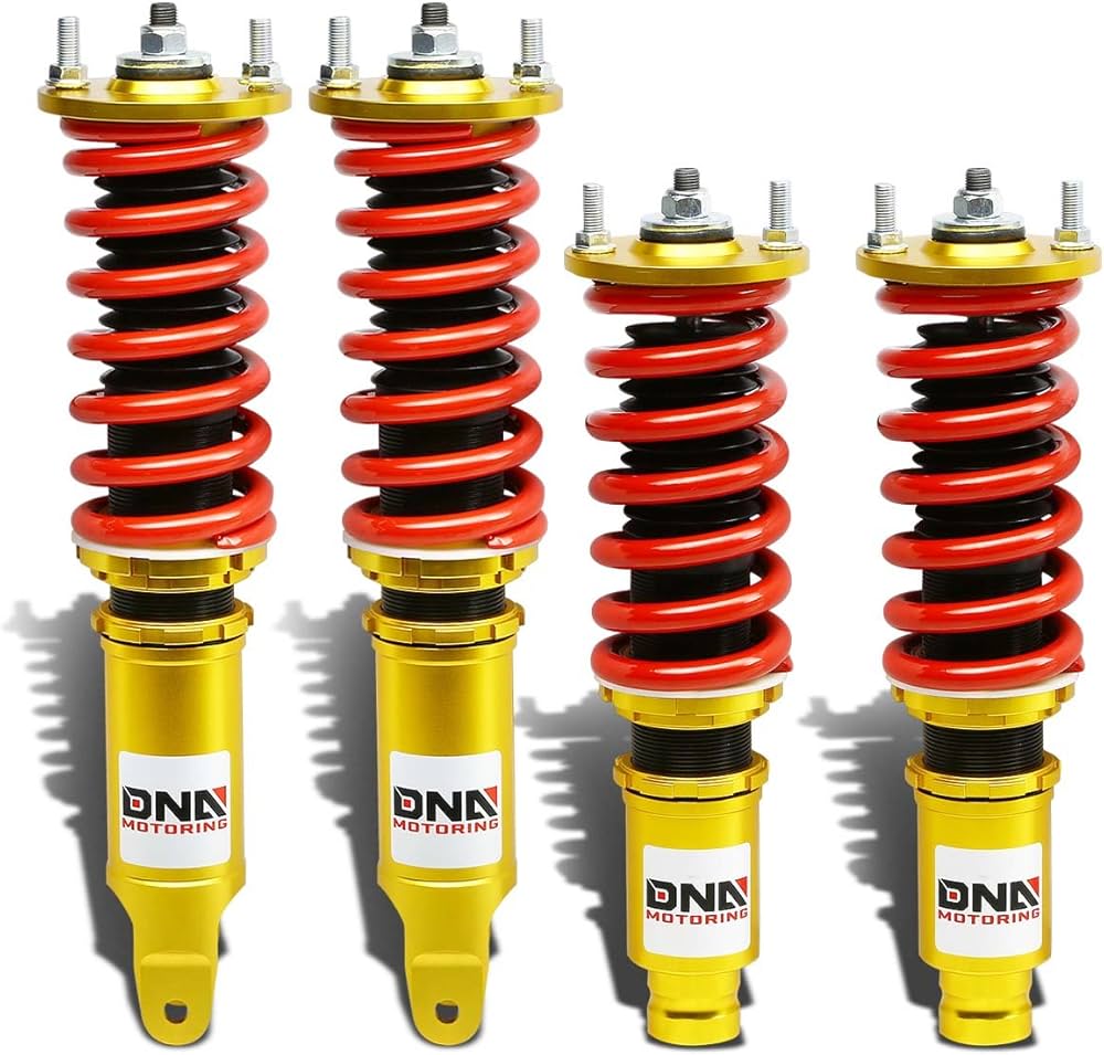 Amazon.com: DNA Motoring DNACOILDPHC96GDRD Suspension Coilover