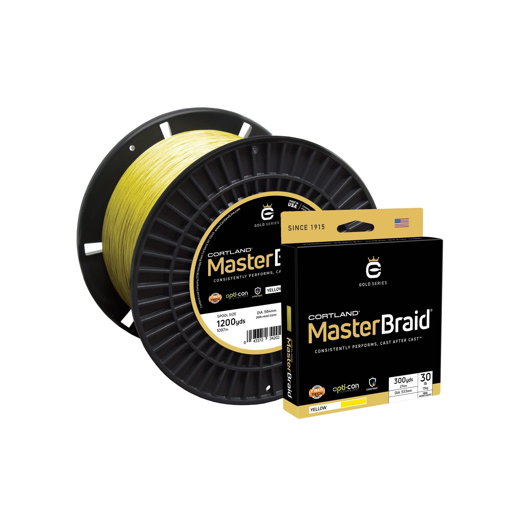 Master Braid White 10 300 Yards