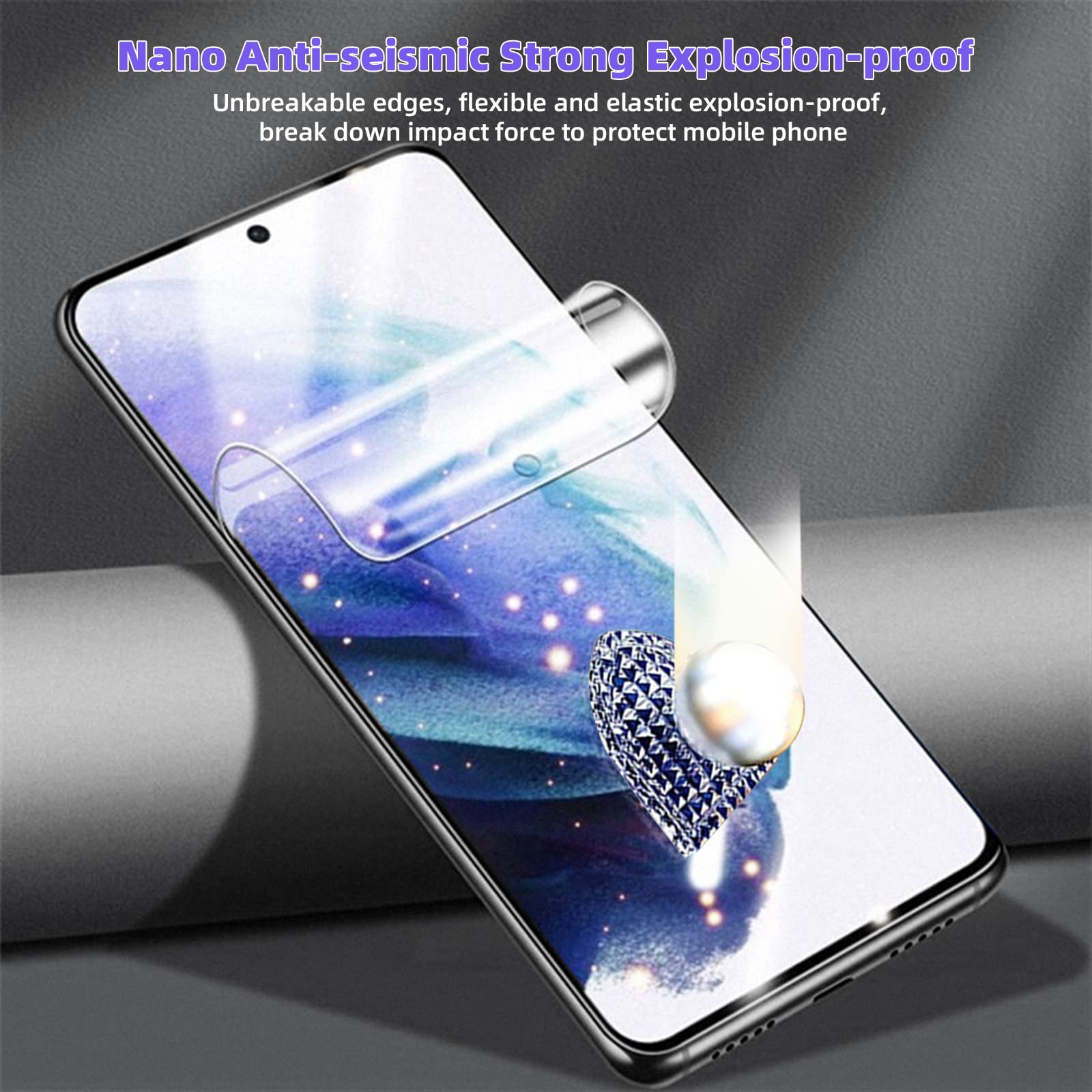 HonJenSeoa Matt Hydrogel Displayschutzfolie Für Xiaomi Redmi Note 11 Pro/Pro 5G – 3er Pack, Entspiegelt, Kratzfest