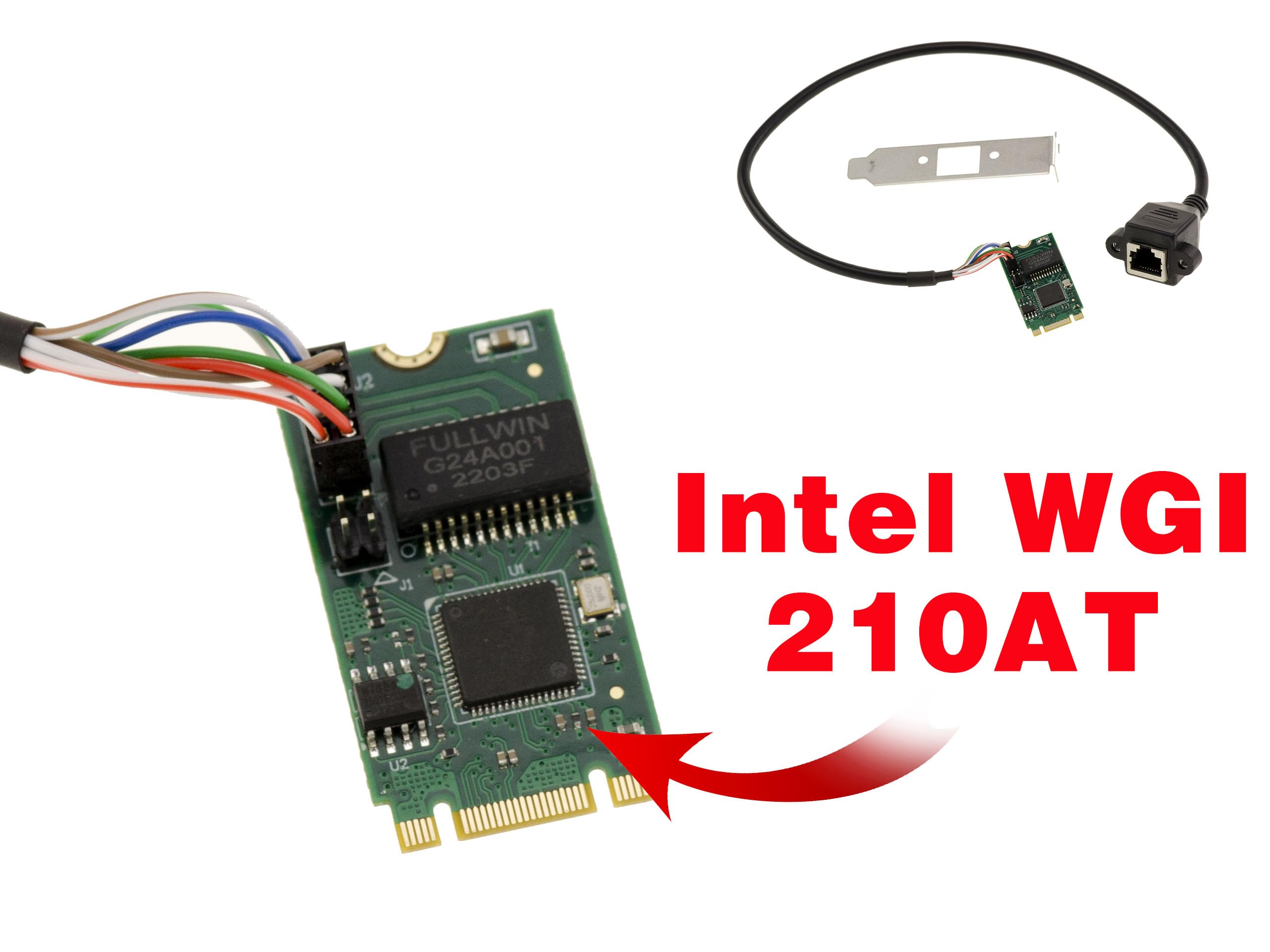 KALEA-INFORFORMATIQUE M2 M.2 NGFF M B+M Key Scheda Gigabit LAN Ethernet 10 100 1000Mbps con chipset Intel I210