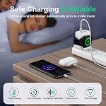 Apple Watch Charger,3-in-1 PD 20W Charging Block with Magnetic Wireless Charging and Dual Ports, iWatch Charger Compatible with Apple Watch Ultra/11/10/9/8/7/6/SE,iPhone 16/15/14/13/12/11 Series