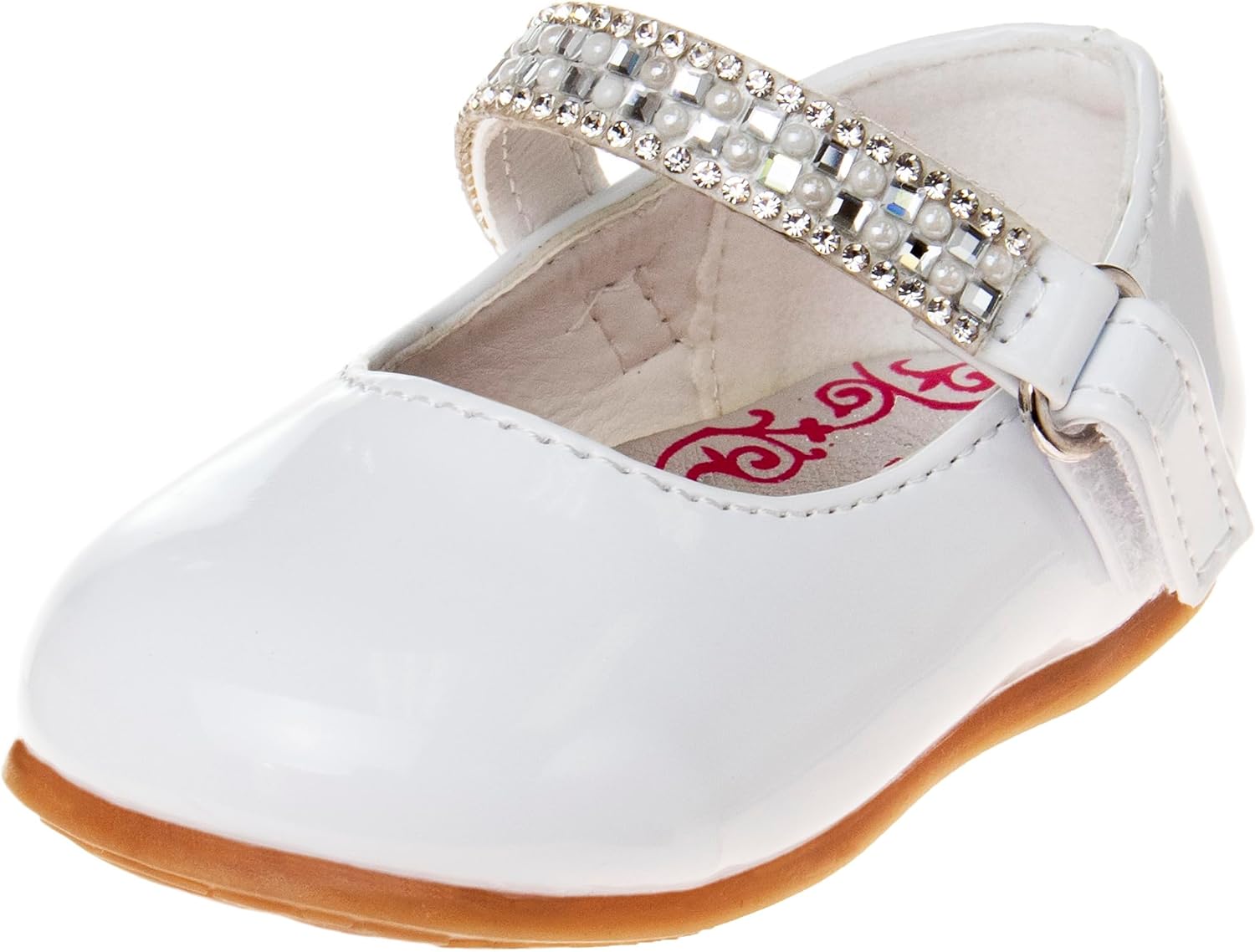 Josmo Baby-Girls Maryjane White