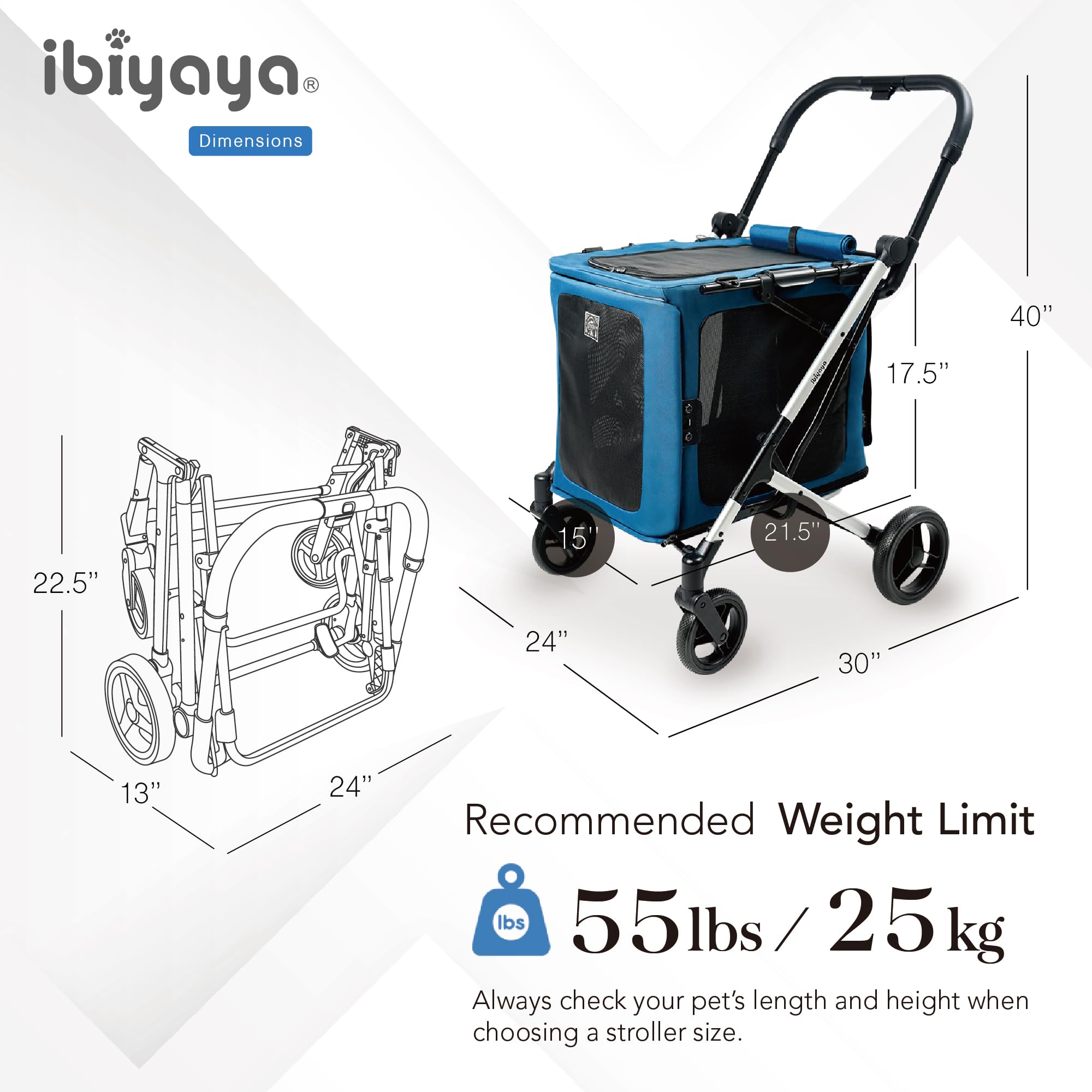 Amazon.co.jp: イビヤヤ ビッグバディ ペット ストローラー and