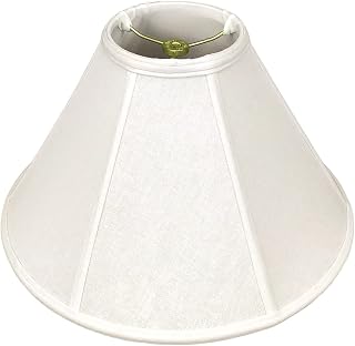 Royal Designs, Inc. BSO-706-20LNWH Coolie Empire Basic Lamp Shade, 7 x 20 x 12.5, Linen White