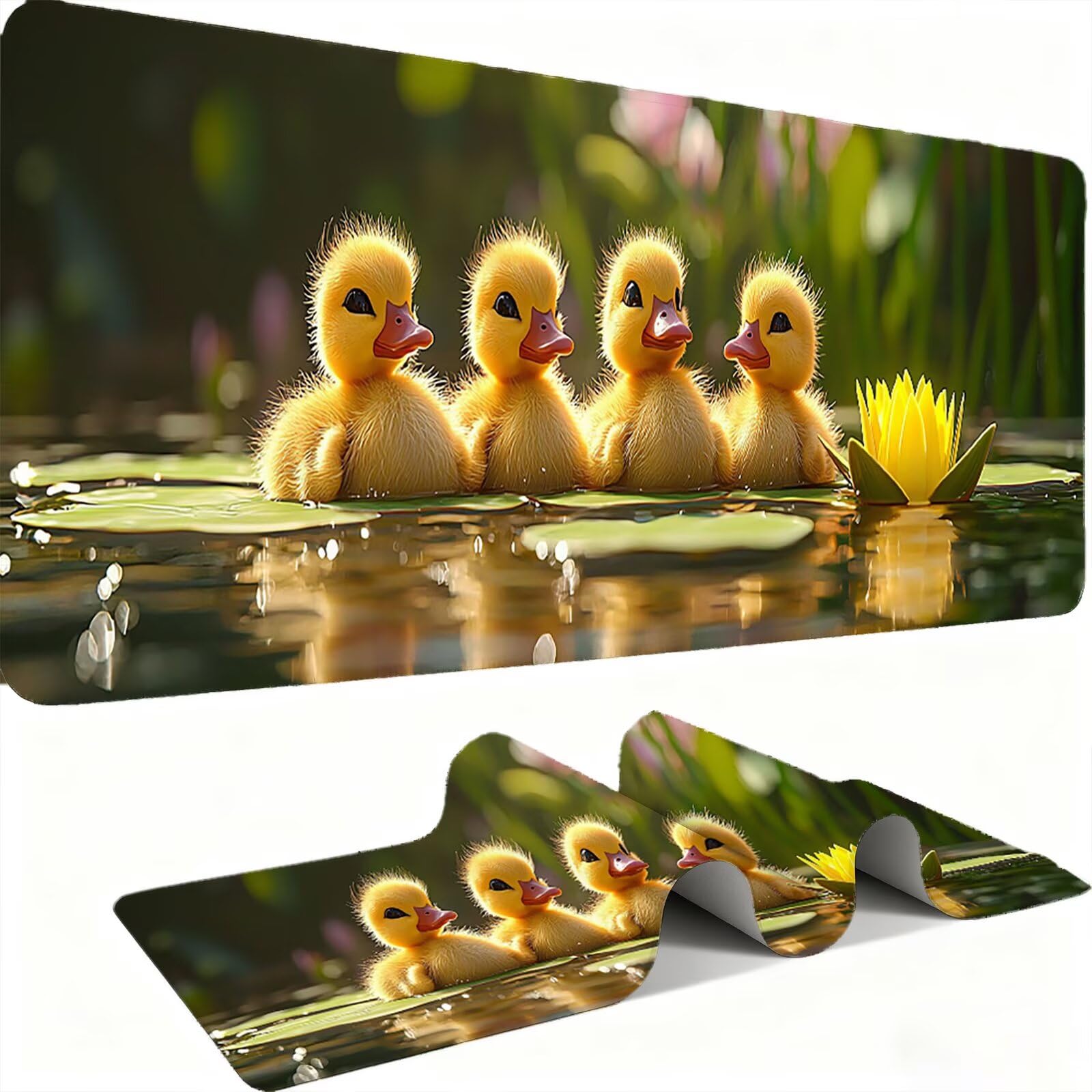 Podkładka pod mysz 1200 x 600 mm Podkładka pod mysz dla graczy, bardzo cienka podkładka na biurko Antypoślizgowa gumowa podstawa Lepsza szybkość i precyzja do komputera, komputera, pracy - urocza