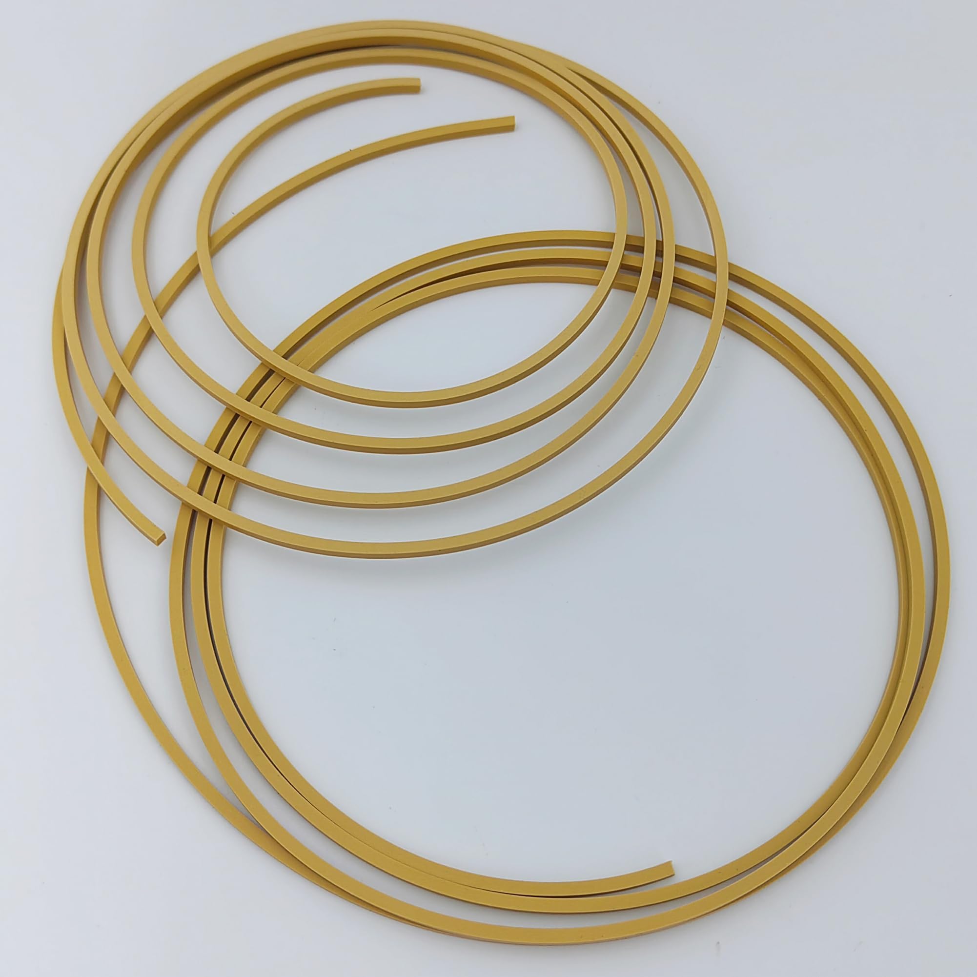 HonsvaTip Seal Replacement for Agilent IDP-3 Dry Scroll Pumps, Alternative Service kit for Industrial & Lab Vacuum Pump Maintenance, Substitute for Dry Scroll Pump Repair,1 Set (2pcs) Yellow