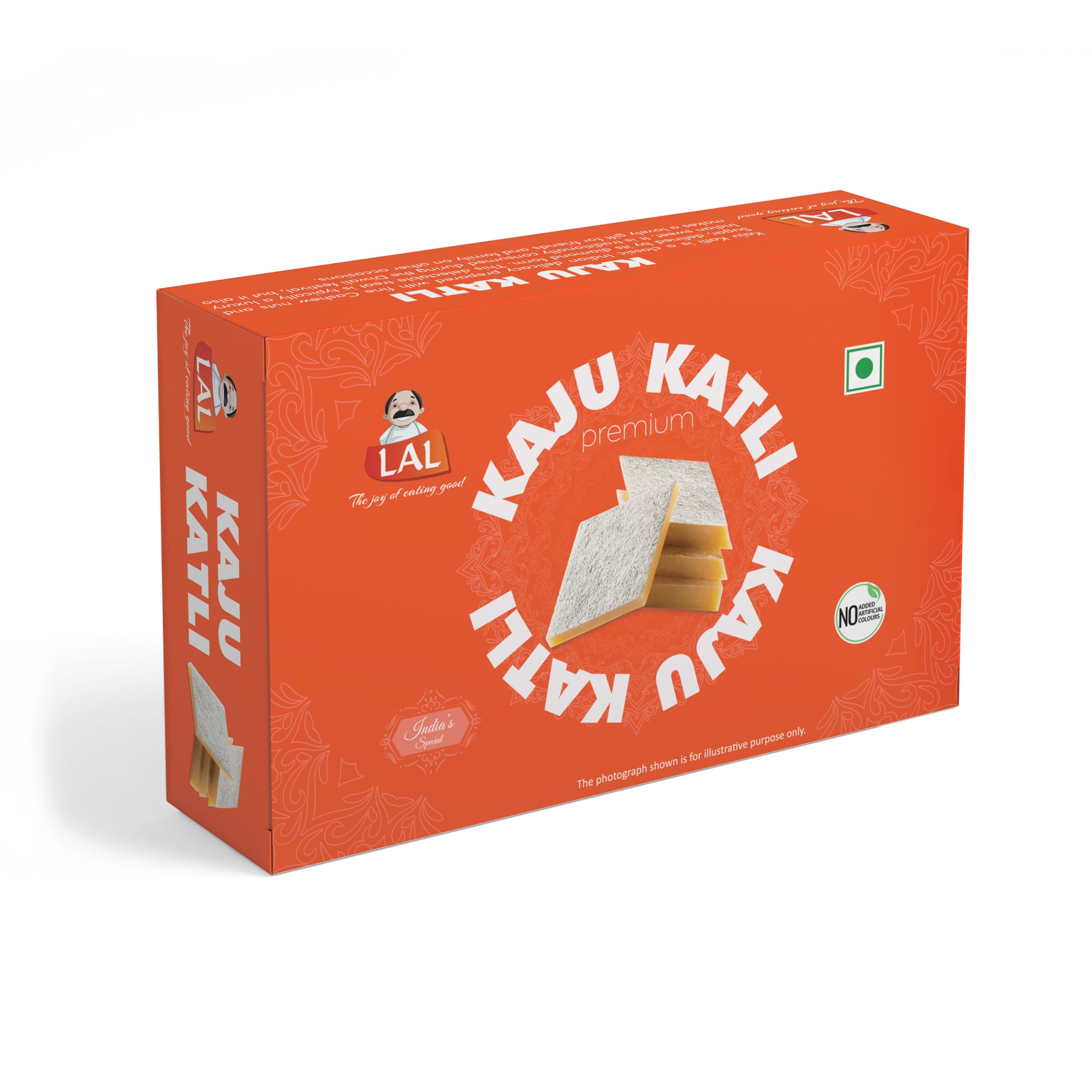 Lal Kaju Katli, 200g