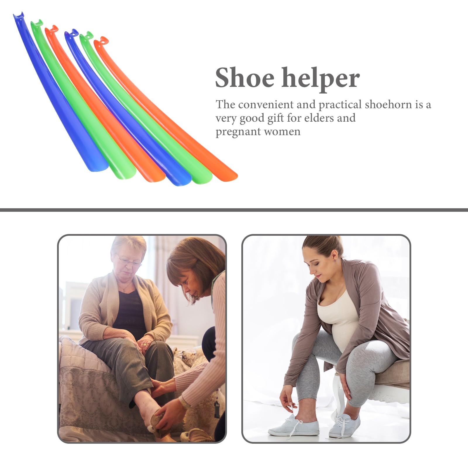 Chausse-Pied Réglable Long 78cm - Idéal Pour Seniors, Femmes Enceintes Et Personnes à Mobilité Réduite