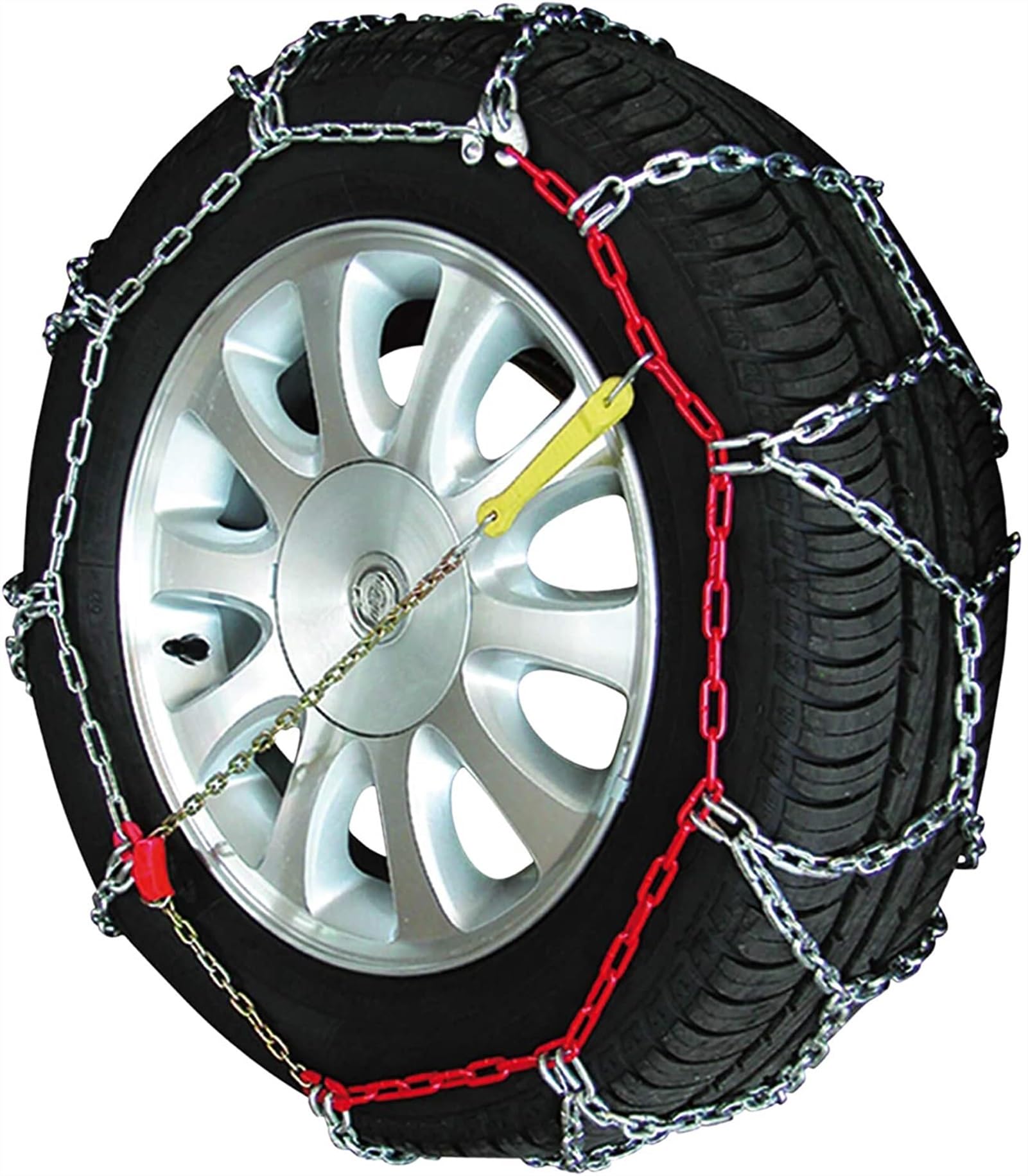 Chaîne de neige type maille 410 voyage montagne hiver acier 4.5mm