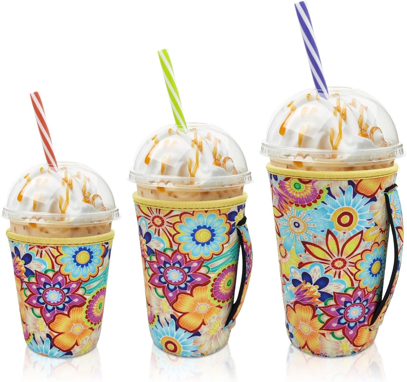 Iced Coffee Sleeve Insulator Sleeves for Cold Drinks