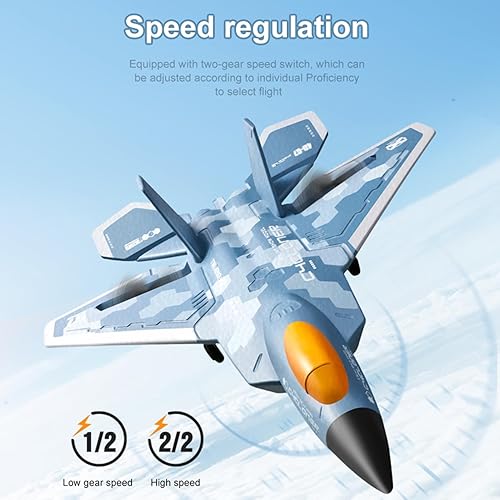 Miniatura 3 de GoolRC Avión de control remoto RC Plane G7, avión RC de 3 canales, avión RC de 2.4 GHz con sistema de giroscopio de 6 ejes, timón ajustable,