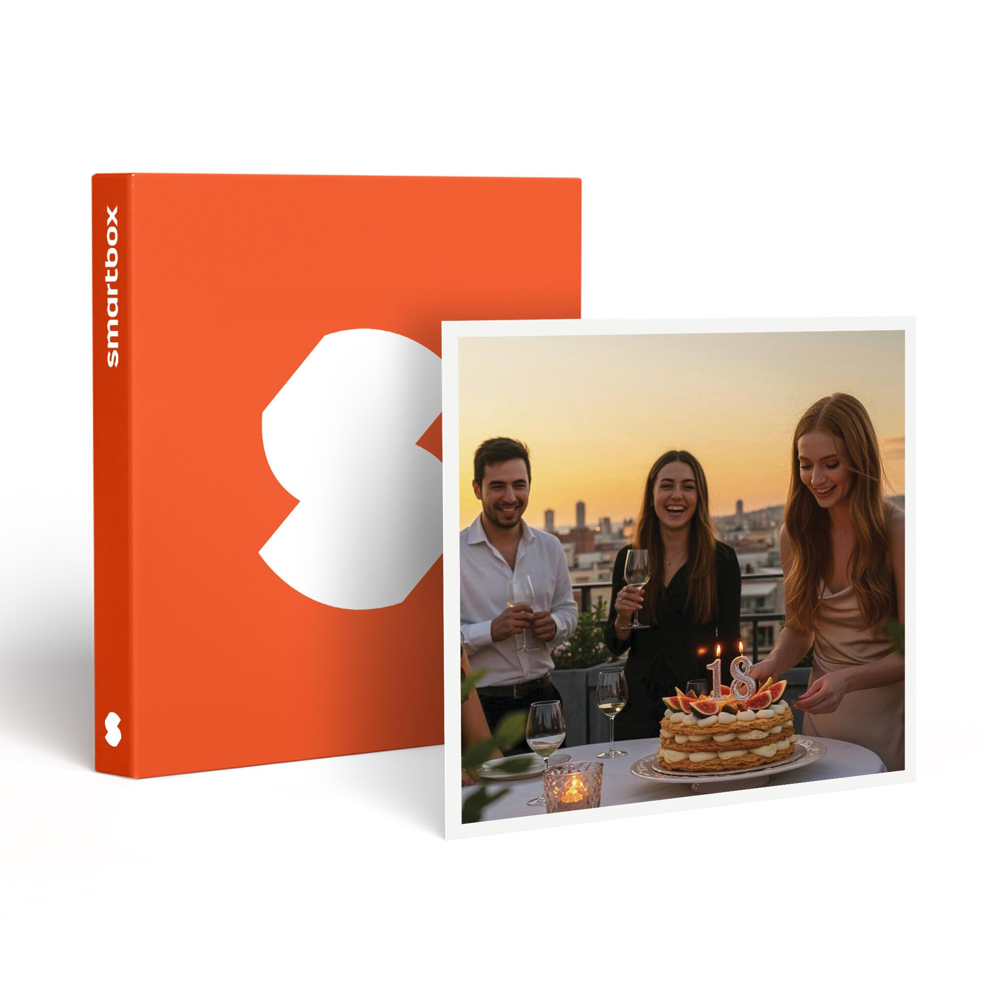 Smartbox - Cofanetto regalo Buon 18 compleanno! - Idea regalo originale - Soggiorni, cene, trattamenti benessere e attività sportiva da 1 a 4 persone