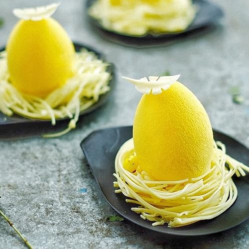 Miniatura 5 de Molde de silicona para huevos de Pascua 3D MoldFun para pastel de mousse, mantequilla de maní, chocolate, dulces, gelatina, pasteles, magdalenas,