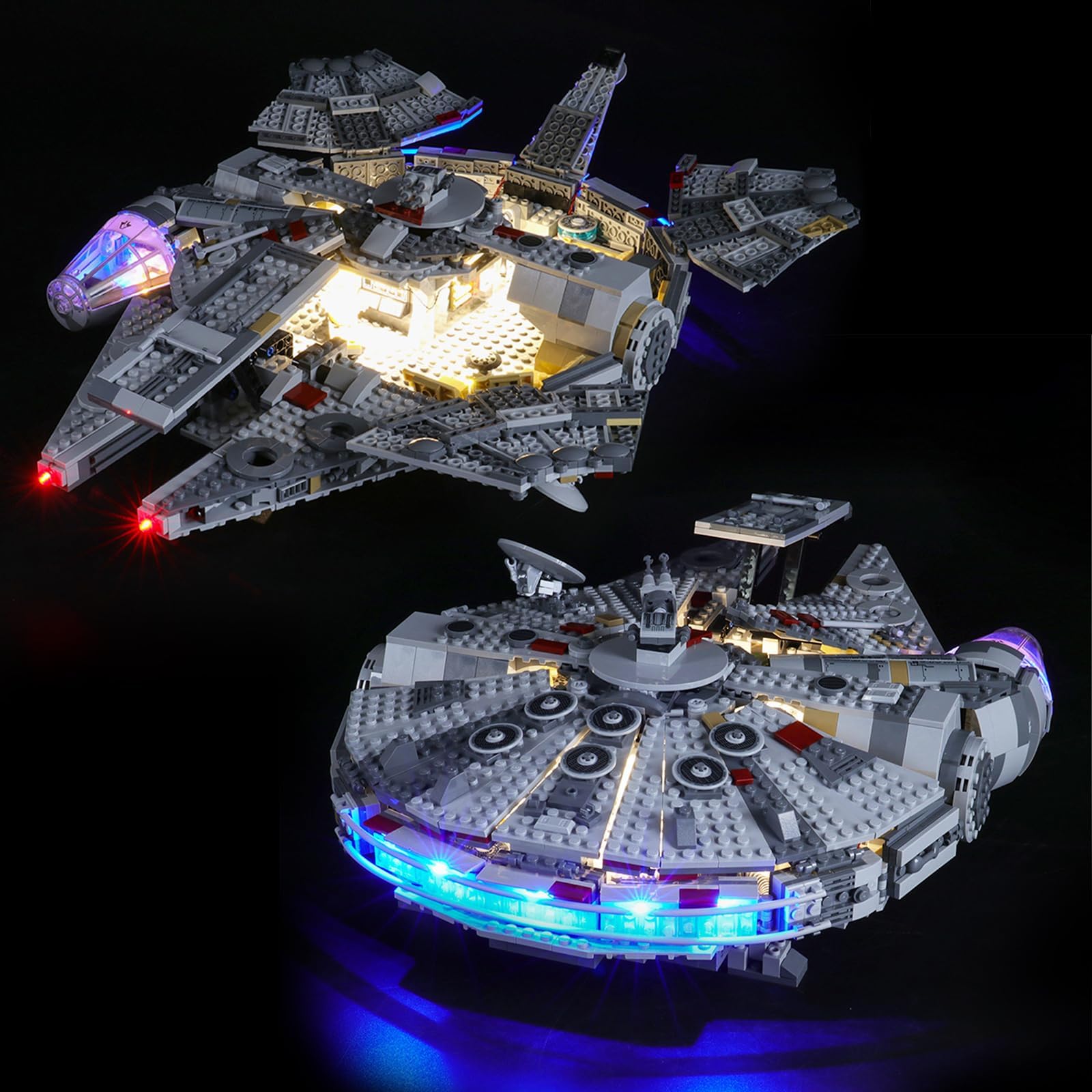 Light Kit for Lego-75257 Millennium Falcon - Led Lighting Compatible with Lego Star Wars Set - Not Include Lego Building Blocks