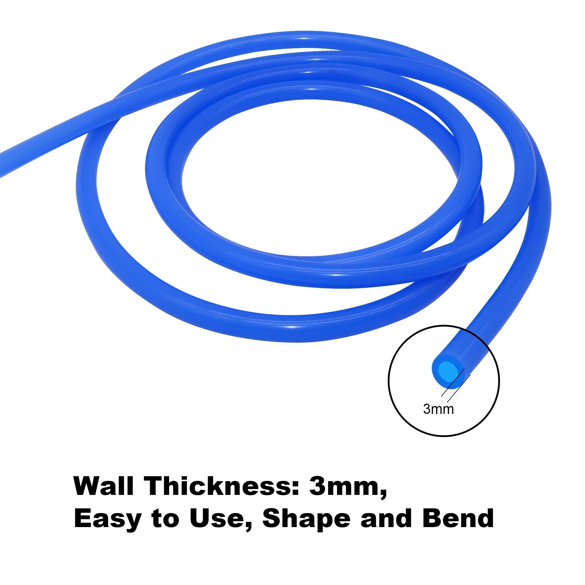 Partuto 1pc 130PSI Max Pressure Silicone Vacuum Tubing Hose India