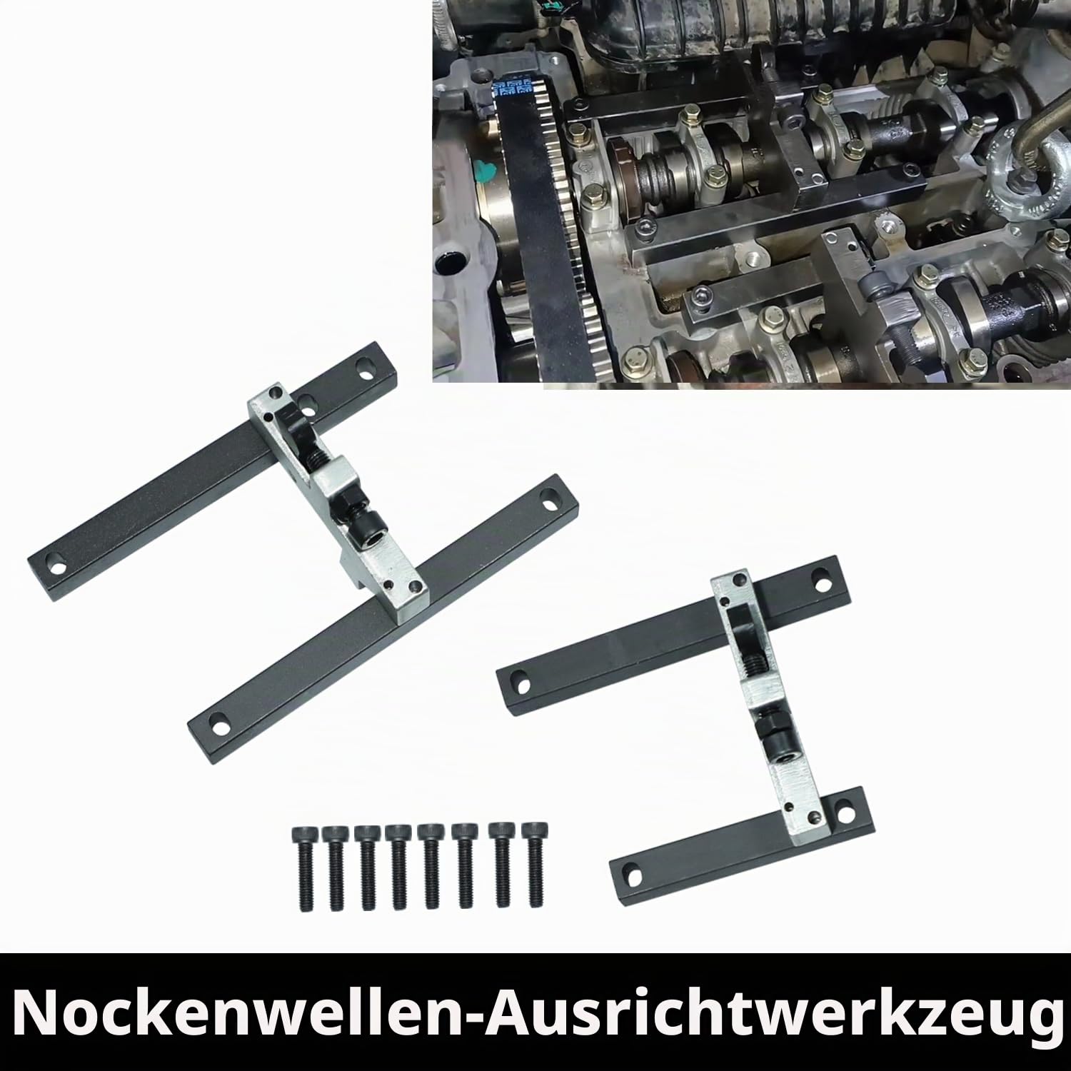 DPTOOL Motor Einstellwerkzeug Satz Zahnriemen Werkzeug, Werkzeugset für Riemenmotor, Nockenwellen Arretierung für Ford 1.0 ECOBOOST