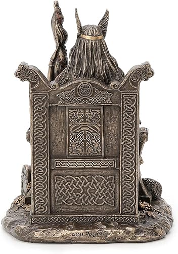 Miniatura 4 de Veronese Design Diosa nórdica Frigga - Regalos de amor y matrimonio para mujer, estatua de resina fundida en frío, acabado de bronce antiguo,