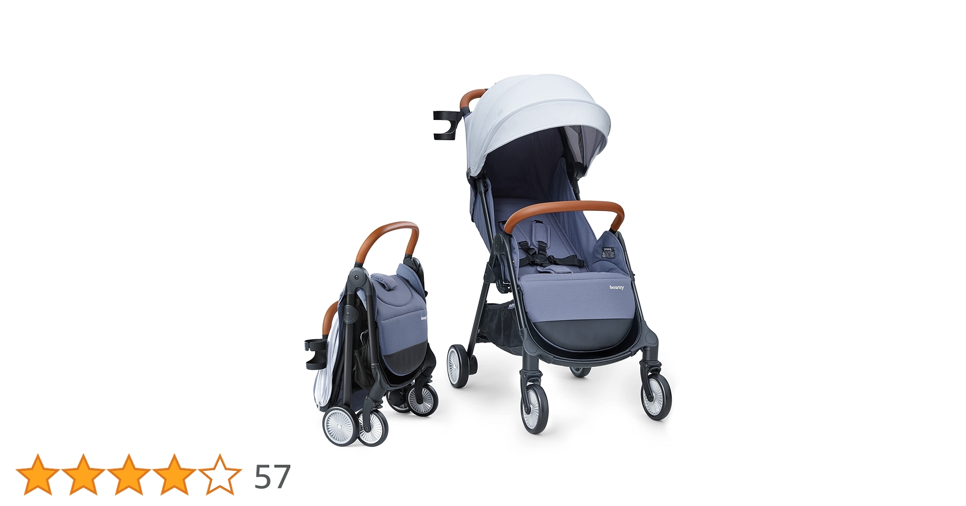 besrey ベビーカー Amazon | besrey ベビーカー 2人乗りベビーカー 双子用 背面
