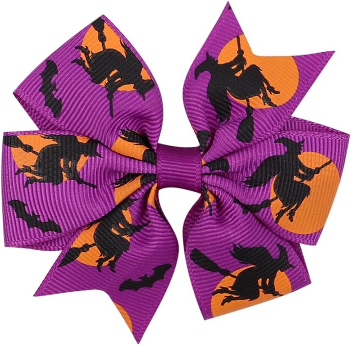 VANWON ハロウィーン-Halloween アクセサリー 4Pcs Halloween クリップ Pumpkin Bows ヘア Clips Fo