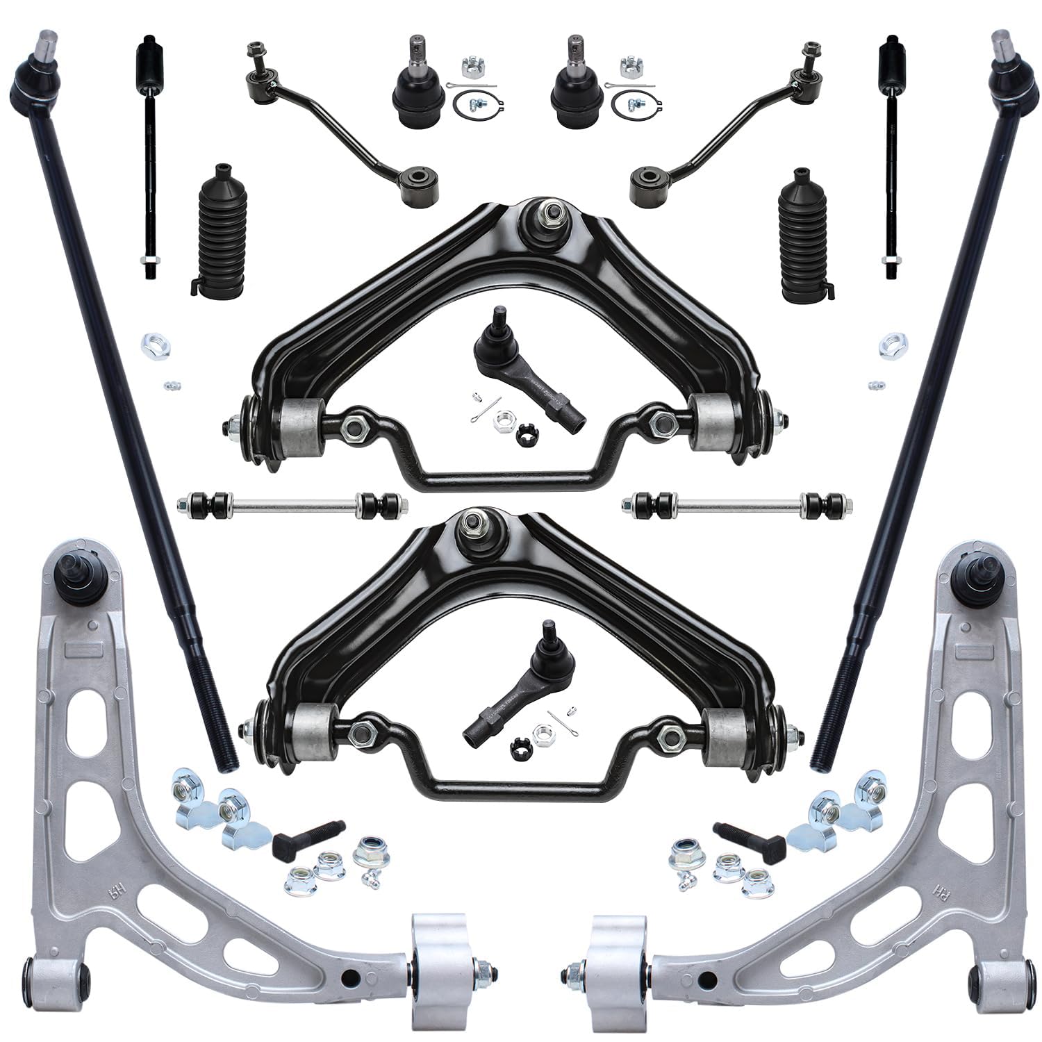 Detroit Axle - 4.0L 18pc Suspension Kit for 2002-2003 Ford Explorer