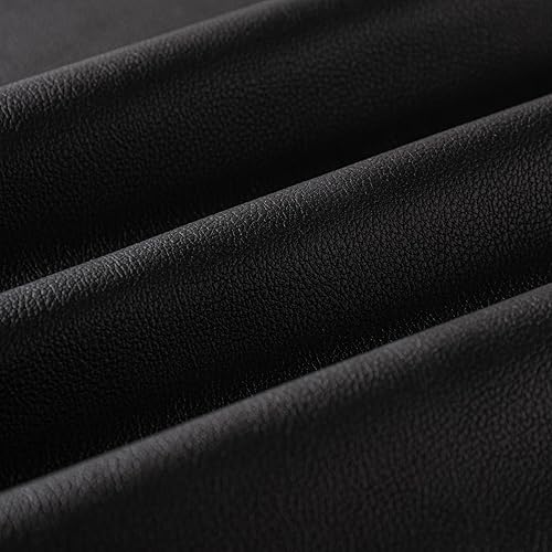 Vista 113 de Wooqu Paño de libro de piel sintética, base recubierta de poliuretano y no tejida, aspecto de cuero, suave, 17 x 29 pulgadas, para encuadernación