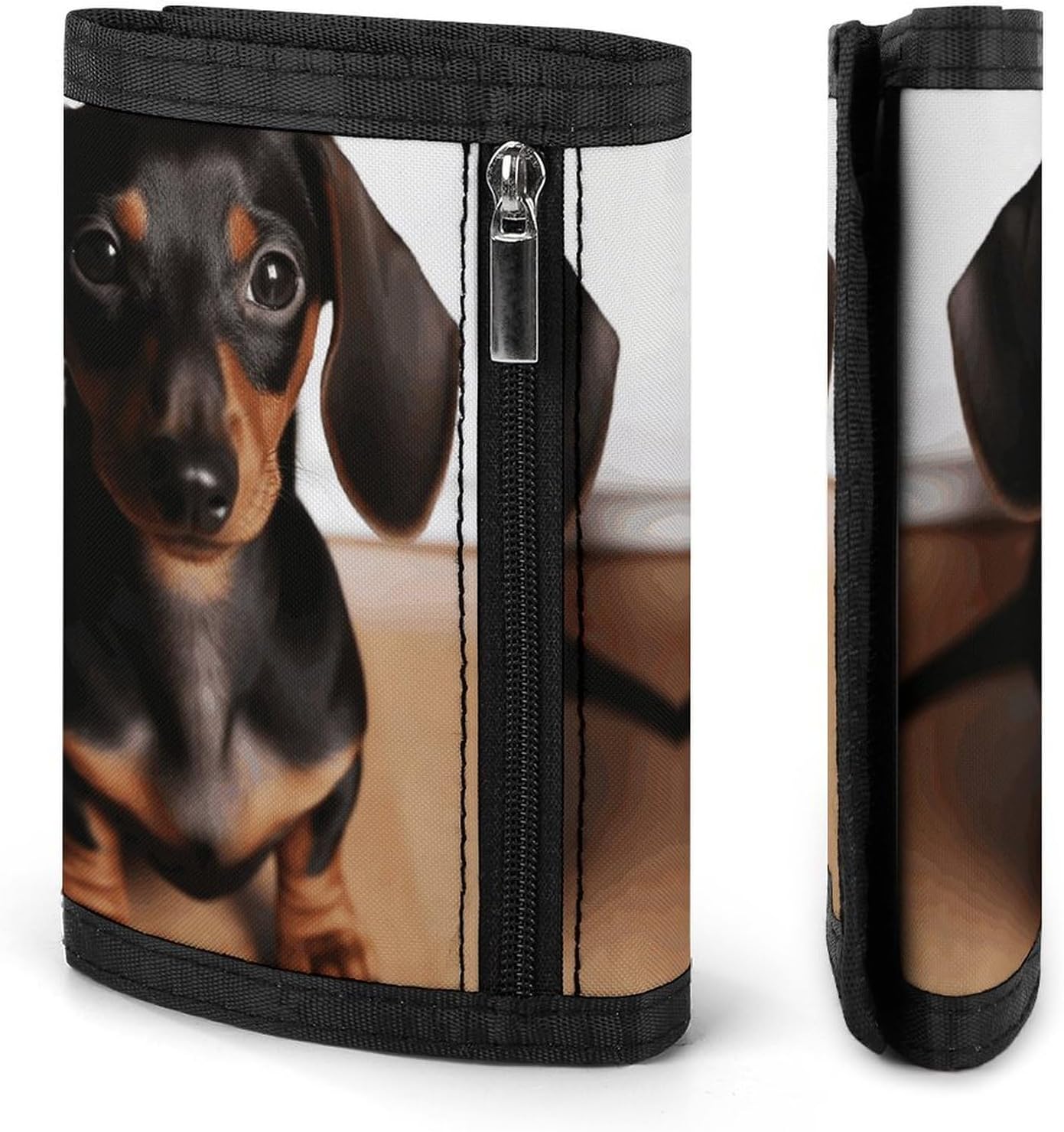 Stylish Trifold Wallet Slim Minimalist Front Pocket Cards Purse image 3