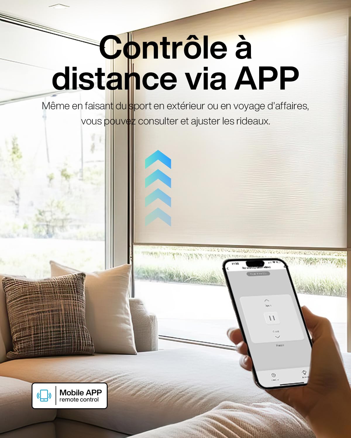 6 interruttori Smart per tapparelle Allevi, timer per tapparelle, compatibile con Alexa/Google Home/Smart Life, Wi-Fi per tapparelle richiede conduttori zero