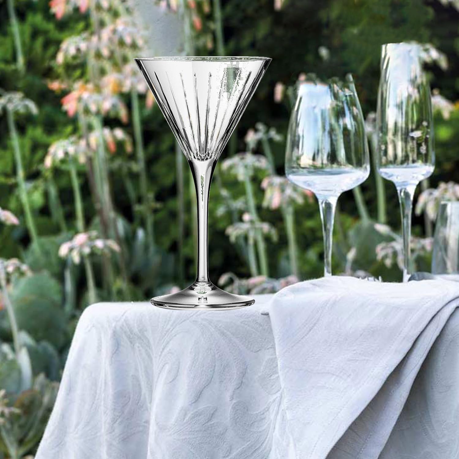 RCR Lot de 6 verres Martini, 100 % fabriqué en Italie, capacité 21 cl