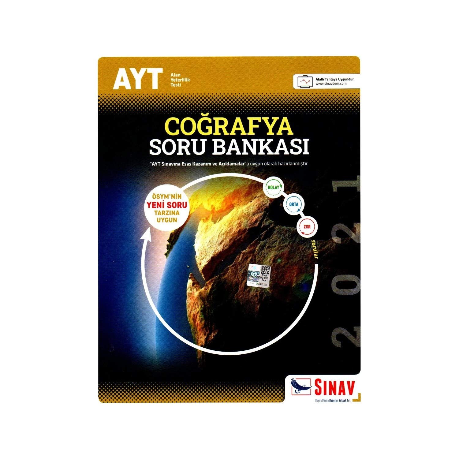 Sınav AYT Coğrafya Soru Bankası (Kapak değişebilir)