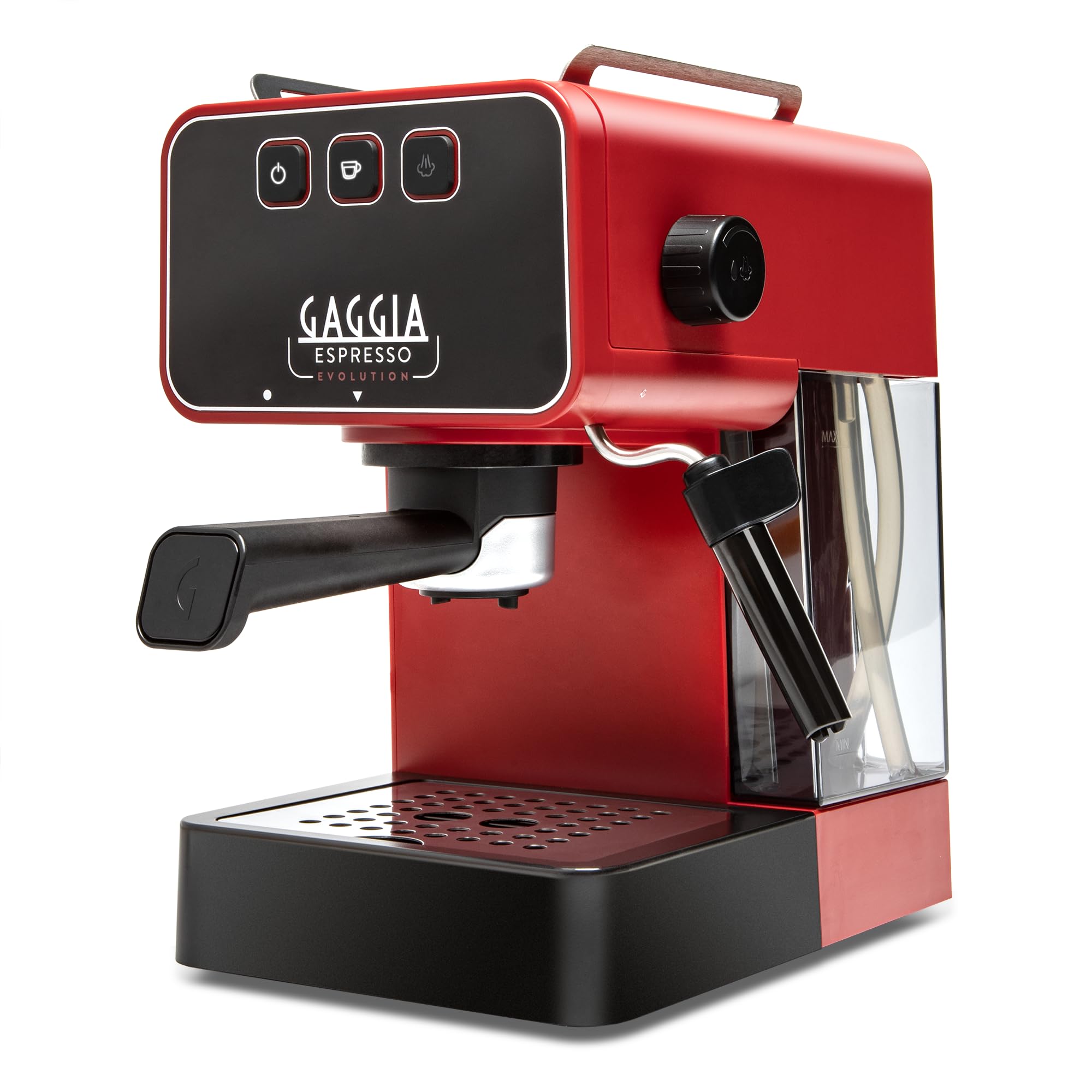 Gaggia Espresso Evolution - Lava Red Espresso Machine -3