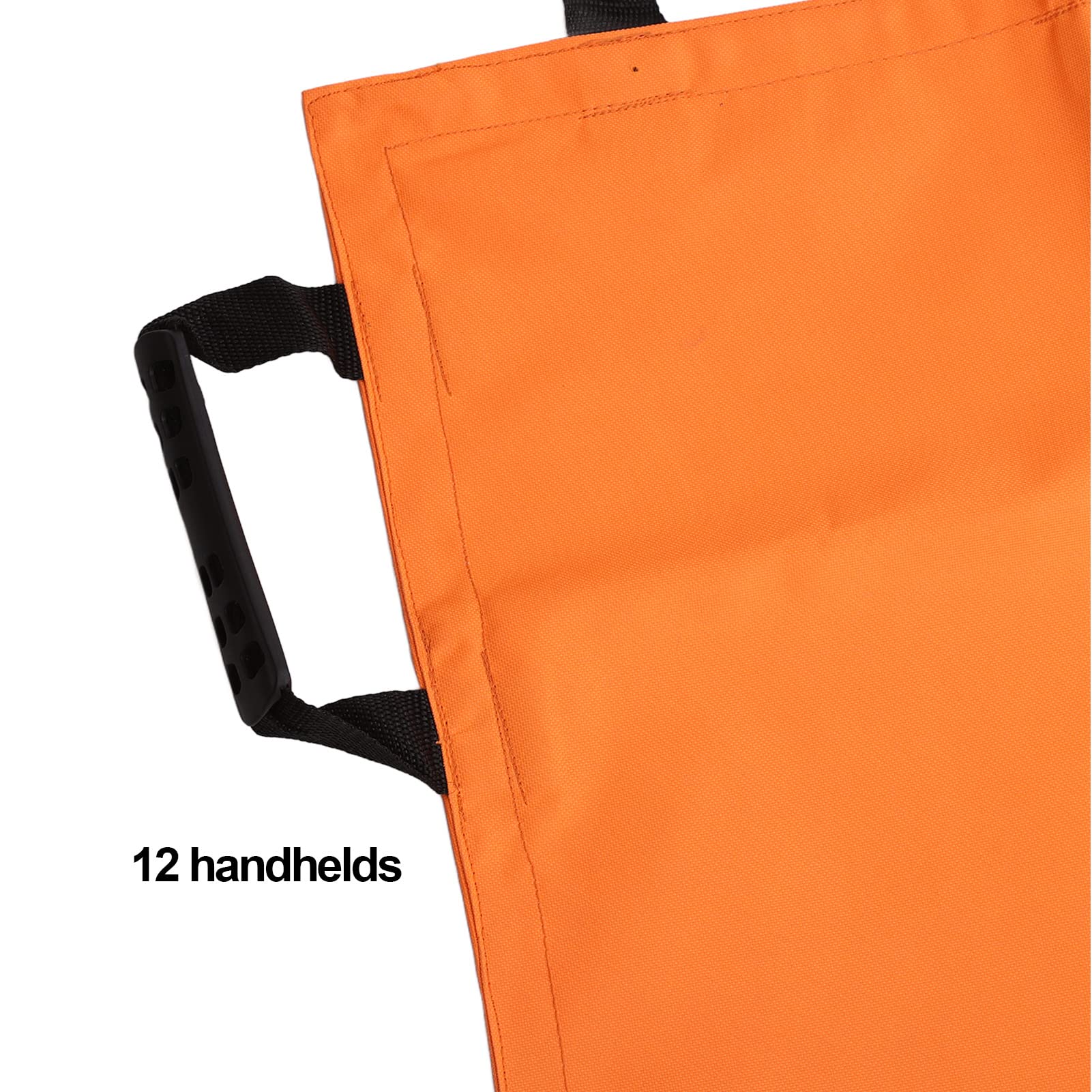 Focket Brancard Pliant, Brancard Portable avec Sacs de Rangement, 12 poignées, Brancard Gurney imperméable Brancard Dorsal Brancard médical Brancard Souple pour Le Transport de Patients