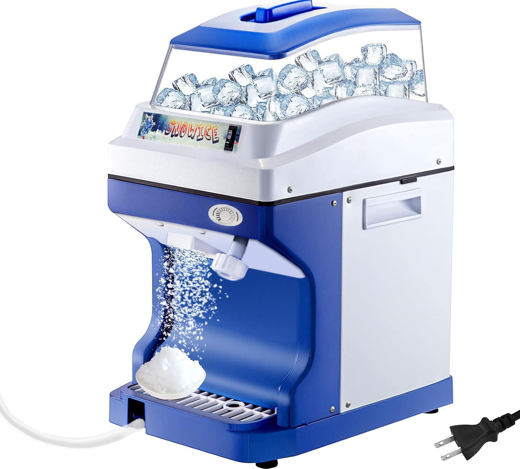 Amazon | 電動かき氷機 かき氷メーカー かき氷機 電動式 1400r