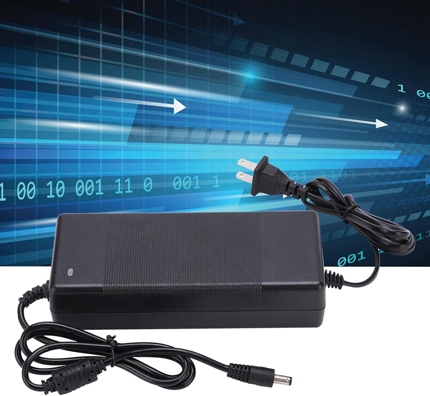 Top view of the Hilitand power adapter, possibly showing an indicator light