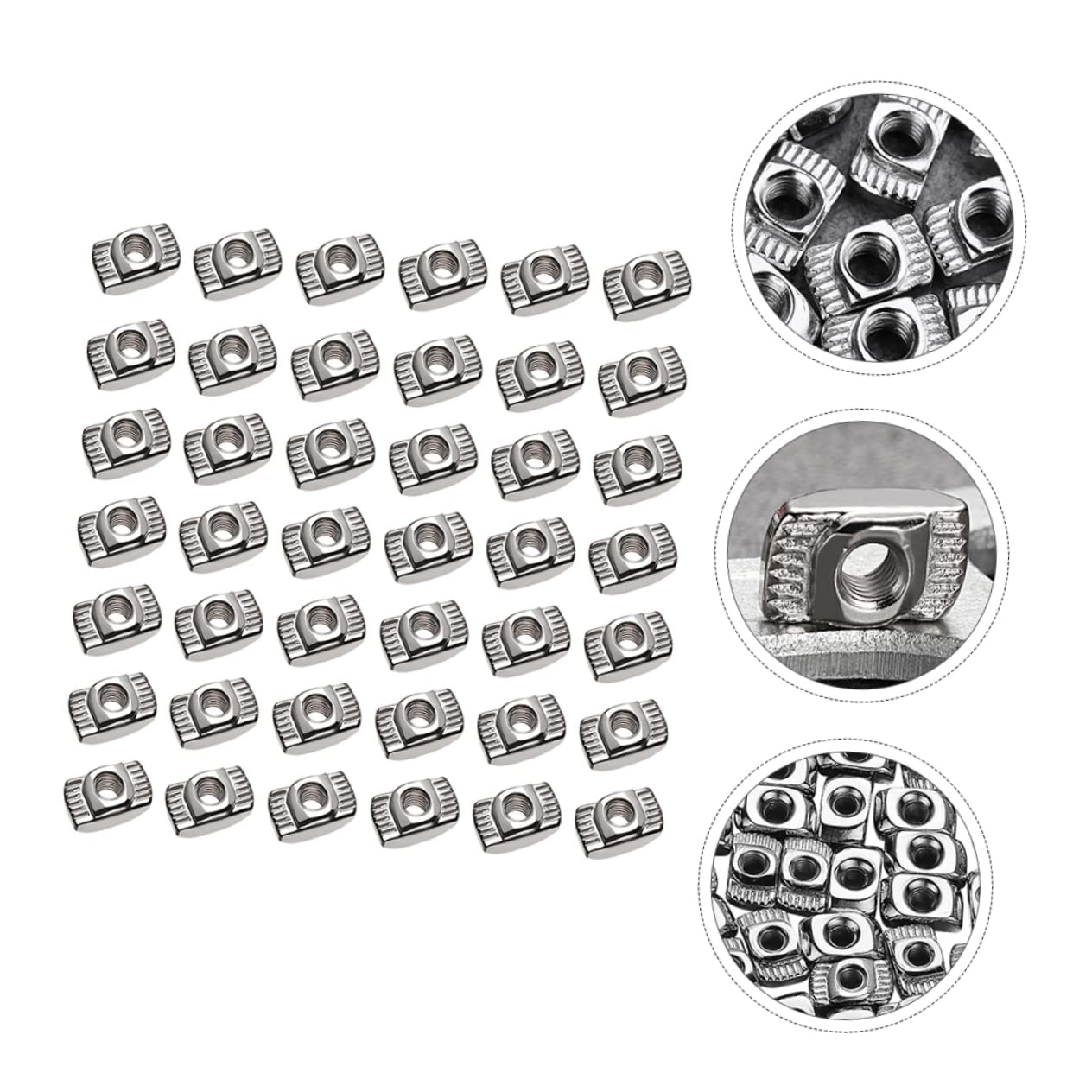 FUNOMOCYA M5 Kit Aluminum Profile Locking Nut Slider Slider Steel Easy Installation