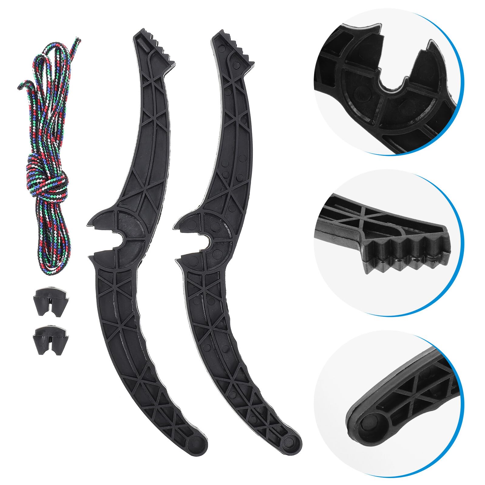 Manija de Freno de Snowboard Antideslizante para Esquí Accesorio de Trineo