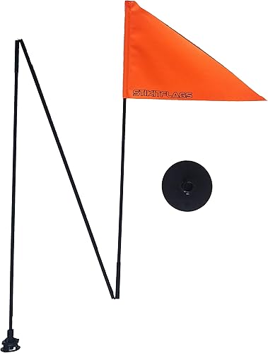 Banderas de seguridad Peel & Stik para kayaks, tablas de remo inflables, accesorios de SUP, canoas, botes, pontones, barcos, autos para niños,