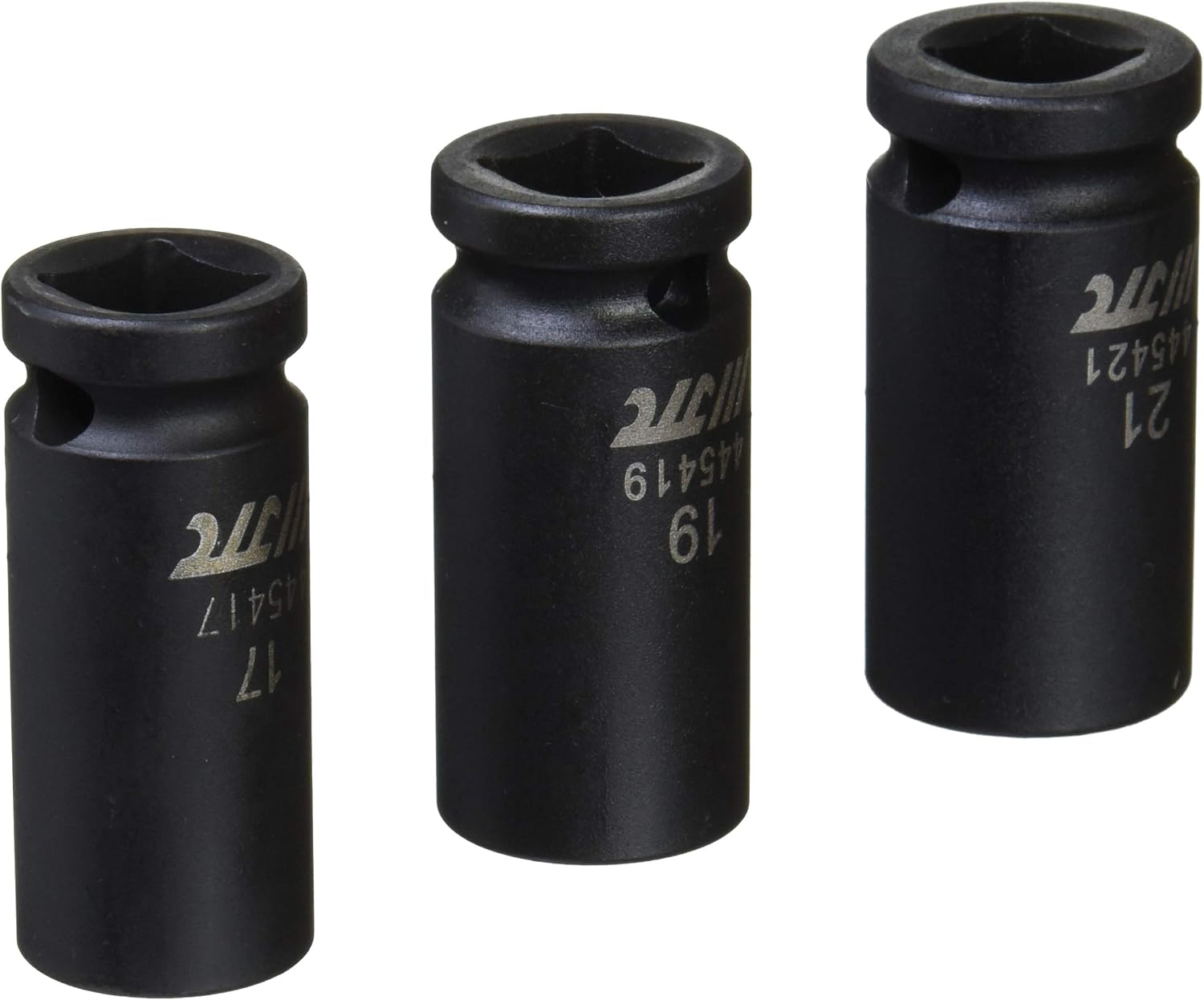JTC 12.7 mm Ultra Thin Impact Socket Set Air Tools Impact For 薄口 17.19. 21 mm Set of 3 1/2 Bayonet 12.7 mm Bayonet jtcj403b