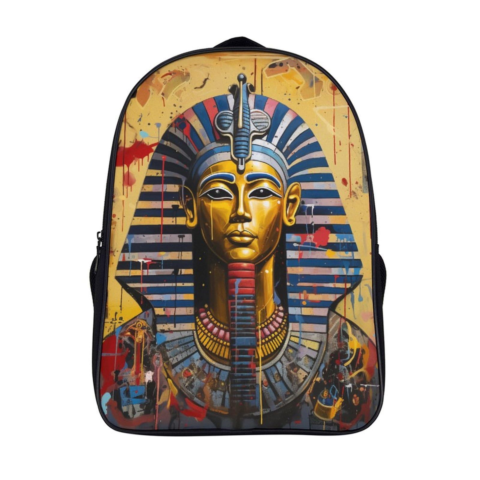 Mochila escolar Pharaoh con impresión 3D de juegos para estudiantes de primaria 40x28x16cm 7