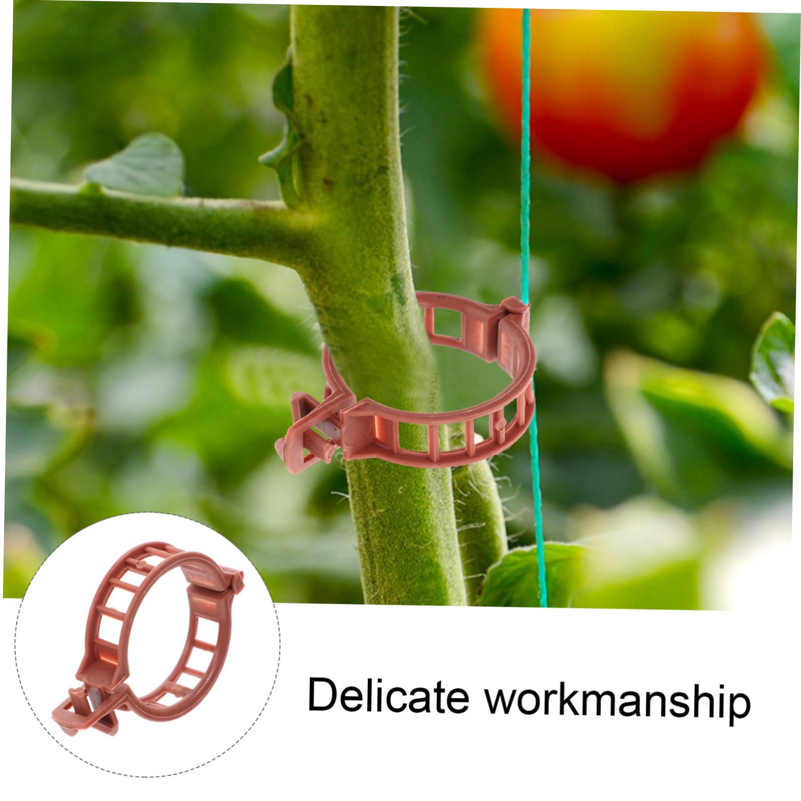 300stücke Teiliges Set Pflanzenclips Für Tomaten Und Andere Gartenpflanzen Umweltfreundlichem Kunststoff Unterstützung Von Stängeln Und Für Gewächshäuser Und Garten
