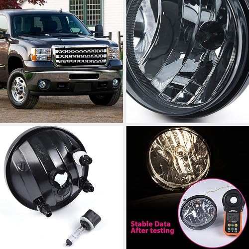 Miniatura 110 de GRAND ORANGE Luz antiniebla compatible con Chevy S10 1982-1997 y Chevy Blazer 1995-1997/GMC Jimmy/1988-1999 Chevy C1500 /GMC C1500 /GMC K1500