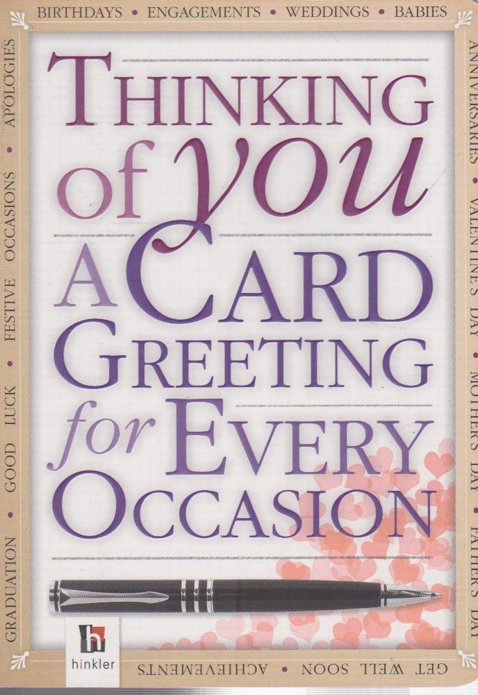 Thinking of You: A Card Greeting for Every Occasion