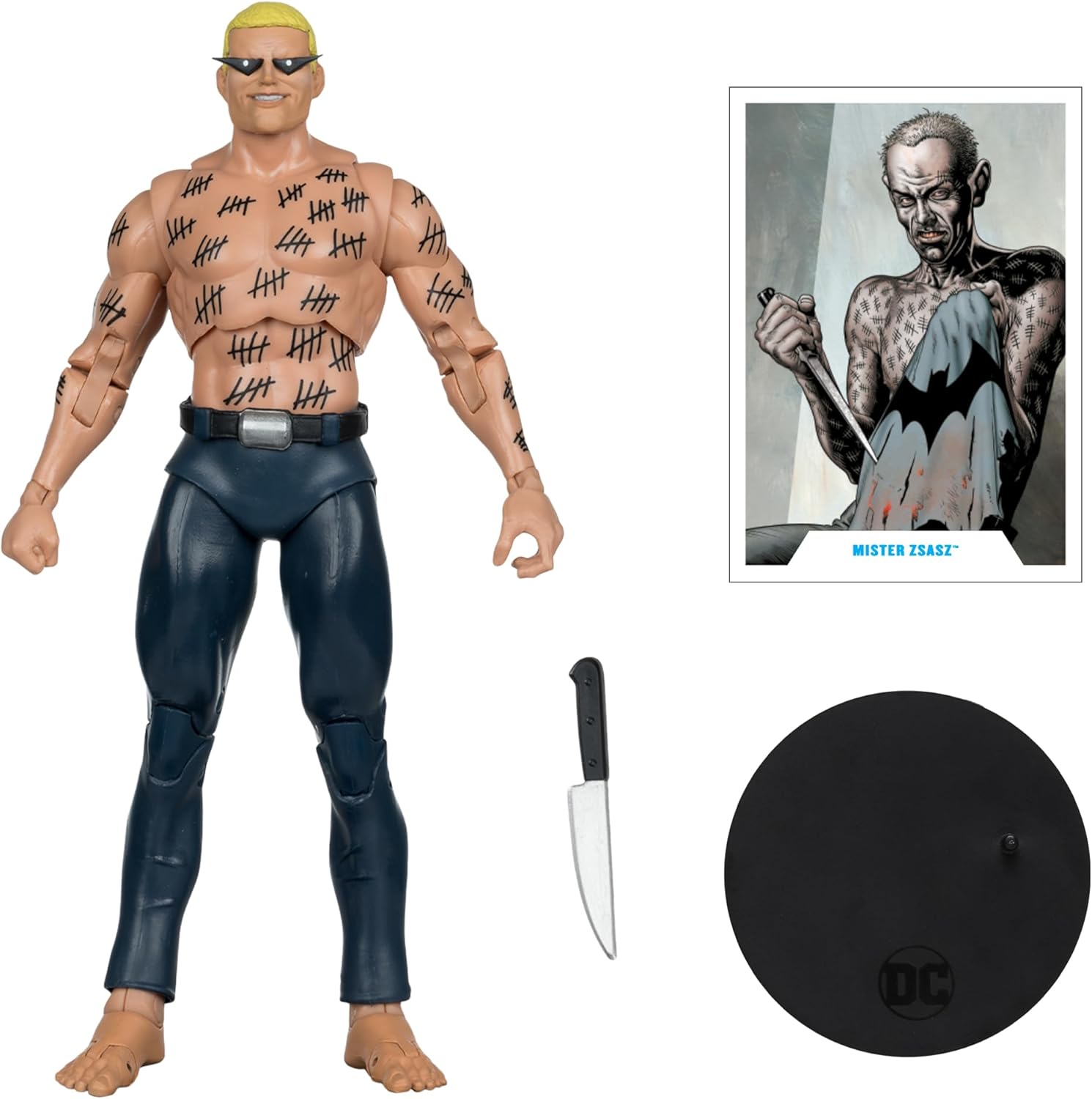 DC Multiverse Mister Zsasz Gold Label 7in Action Figure McFarlane Toys