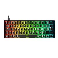 Oversteel - KOVAR Tastiera da gioco USB, compatta al 60%