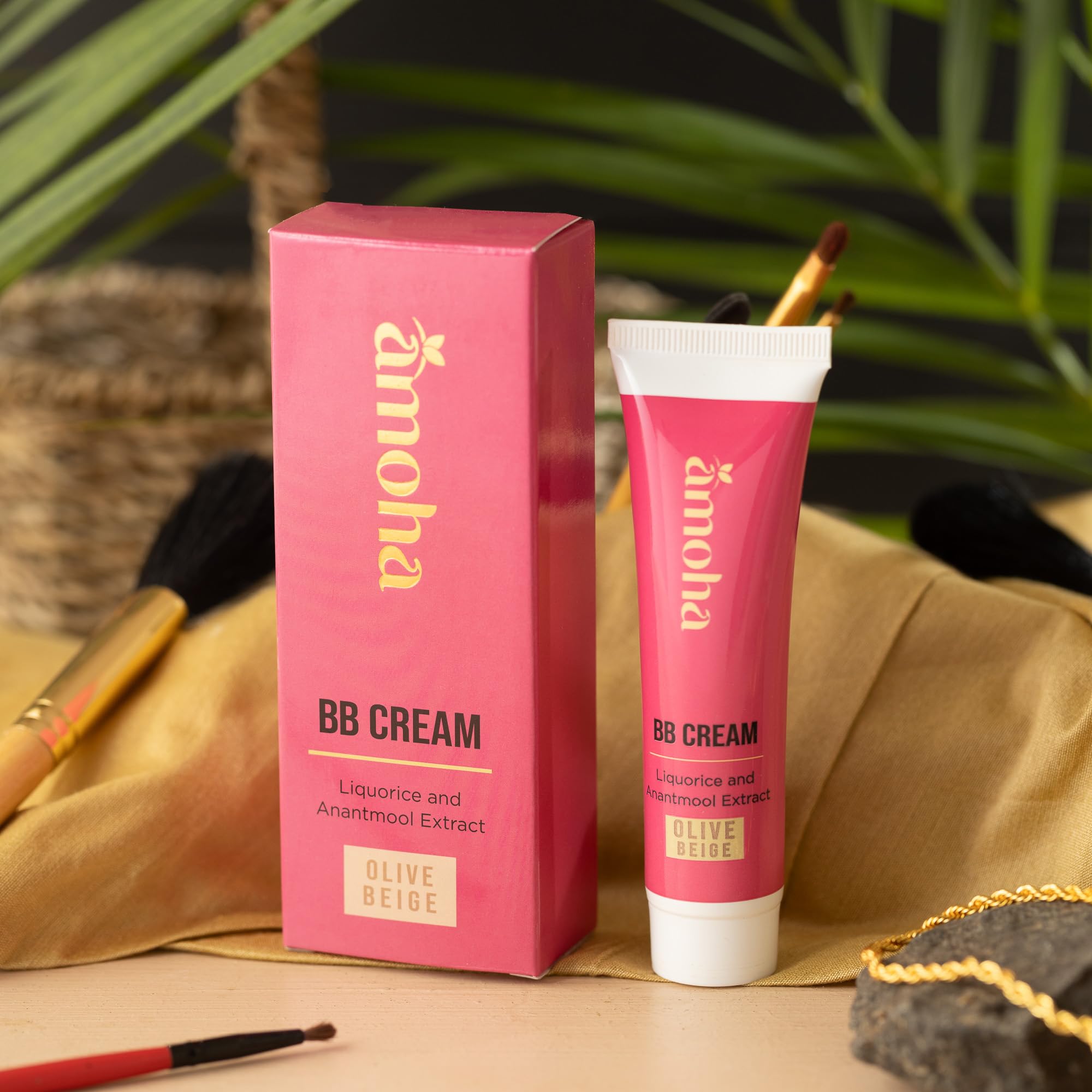Amoha BB Cream: Olive Beige 25g-image-1