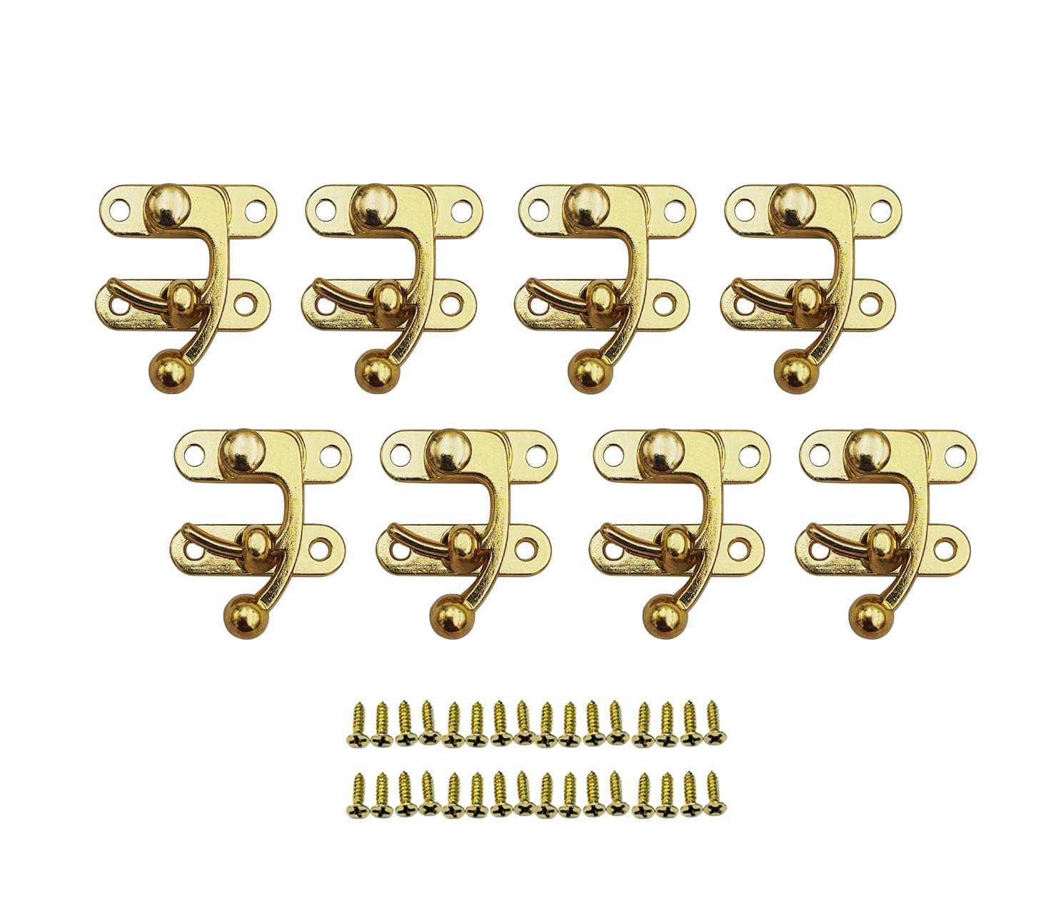 Loquet vintage en zinc QCAA pour sublimer vos boîtes à bijoux et meubles anciens