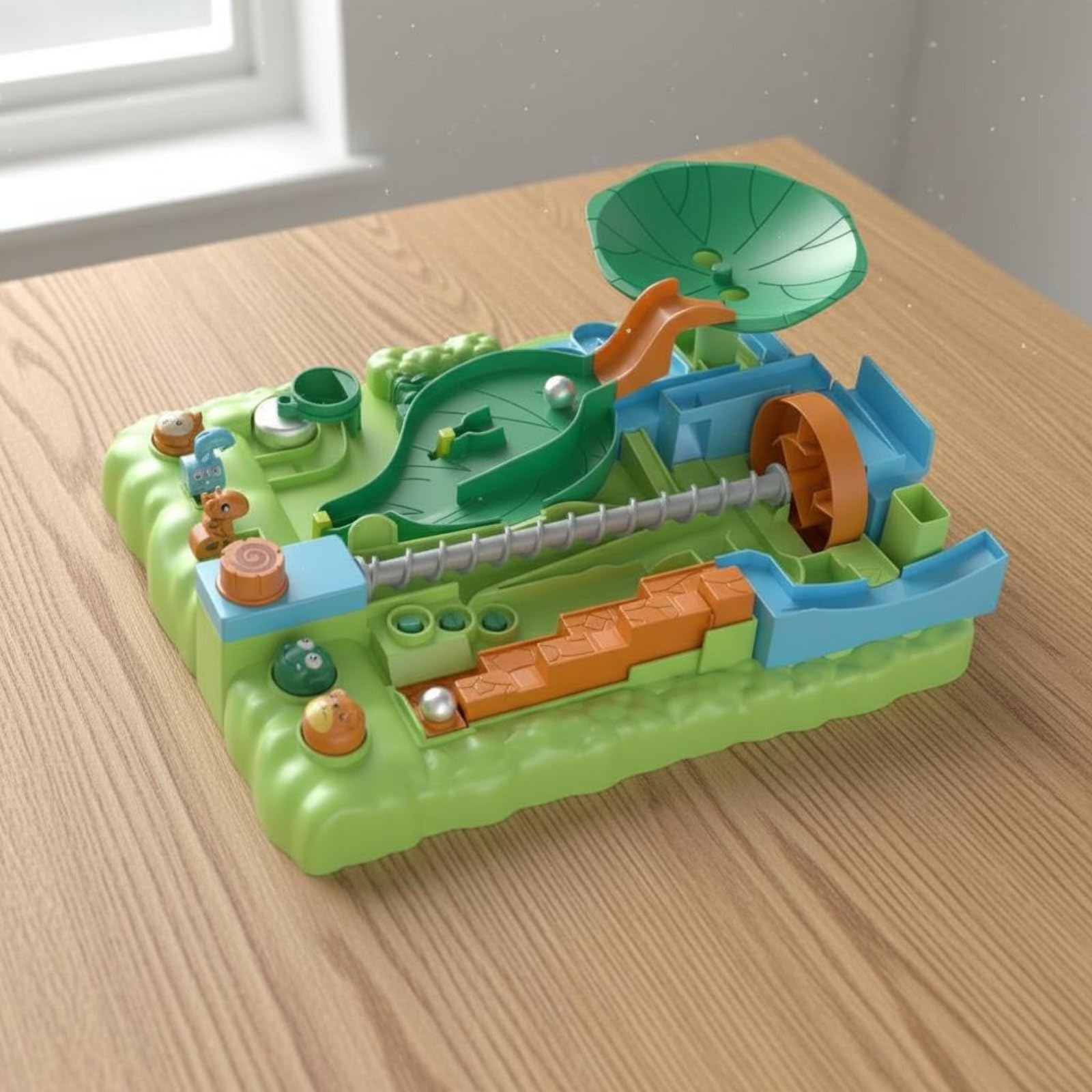 Juego Interactivo para Niños Juego Manual de Rompecabezas Laberinto Mecánico de Bola Estimulación del Pensamiento y Destreza Física Materiales