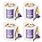 AOOVOO Lavender Candles Set for Women - 4 Pack Candles for Home Scented, Aromatherapy Candle with Crystals Inside, 28 oz 200 Hour Long Lasting, Birthday Gifts Mothers Day Candle for Women Mom