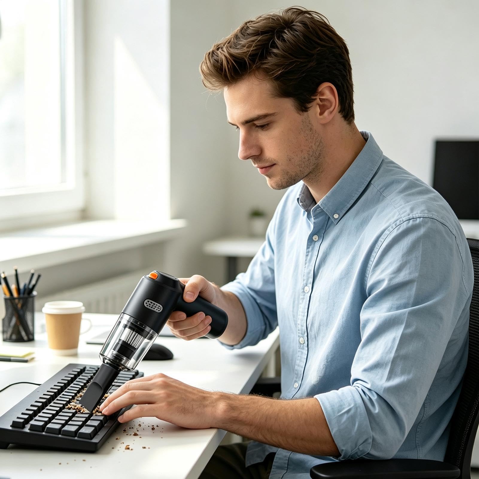 Aspirapolvere portatile senza fili 10000 Pa leggero ricaricabile aspira