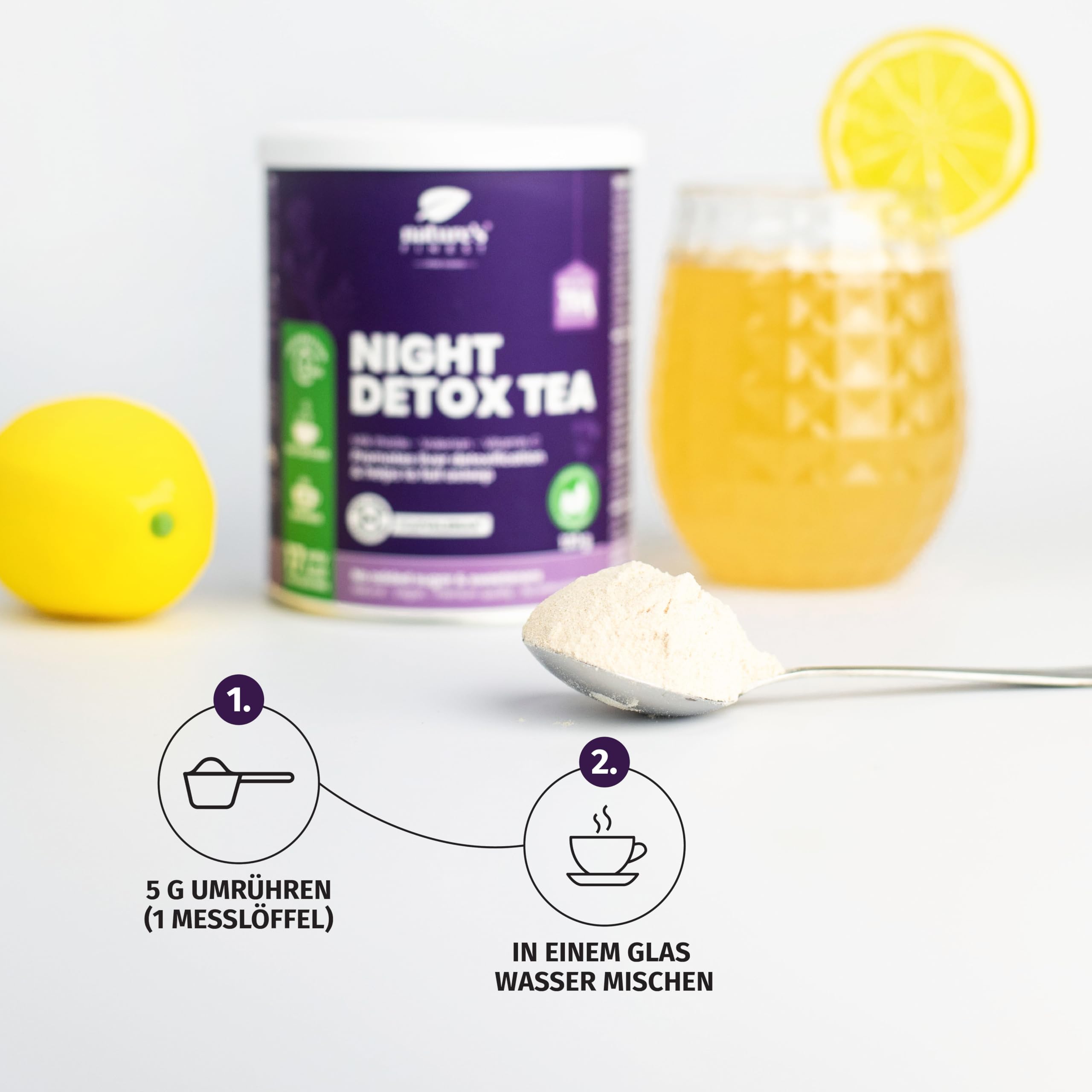 Nature's Finest Night Detox Tea, Instant-Tee 360 g (3er Pack)